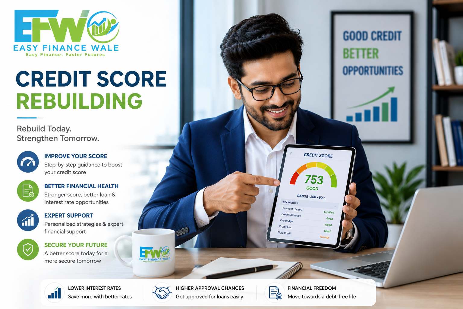 Credit Score Rebuilding — Easy Finance Wale
